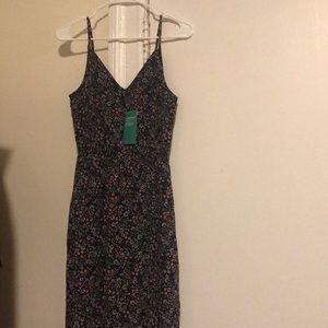 Long floral summer dress
